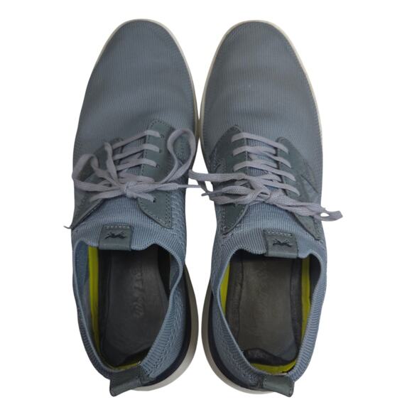 Wolf & Shepherd Men's SwiftKnit Gray Lace Up Derby Casual Shoe Sneaker Size 9 US - Picture 11 of 16